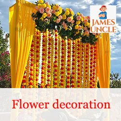 Flower decoration Mr. Suman Sarkar in Birati